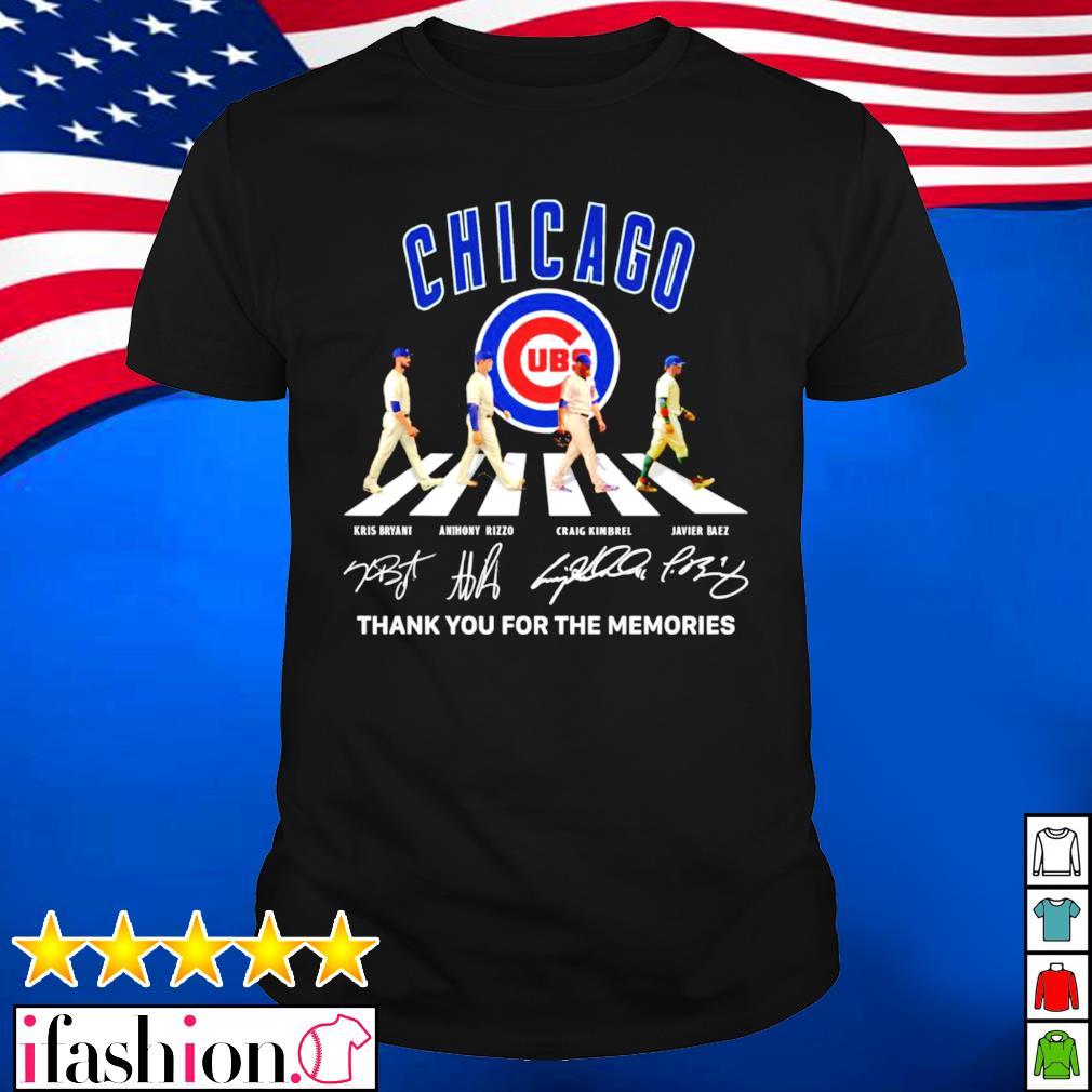 Chicago Cubs javier baez kris Bryant anthony rizzo signatures 2022 shirt -  Guineashirt Premium ™ LLC