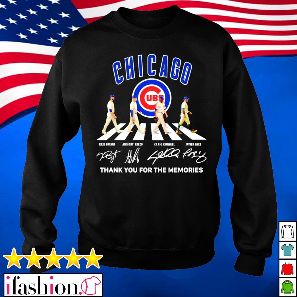 Chicago Cubs javier baez kris Bryant anthony rizzo signatures 2022 shirt -  Guineashirt Premium ™ LLC