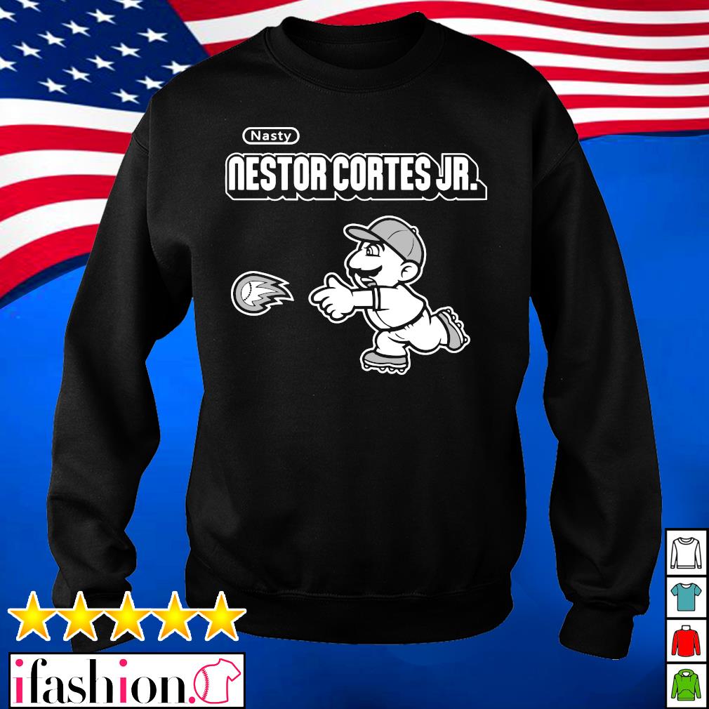 Original Nasty Nestor Cortes Jr wearing a Mario inspired cortes shirt,  hoodie, sweater, long sleeve and tank top