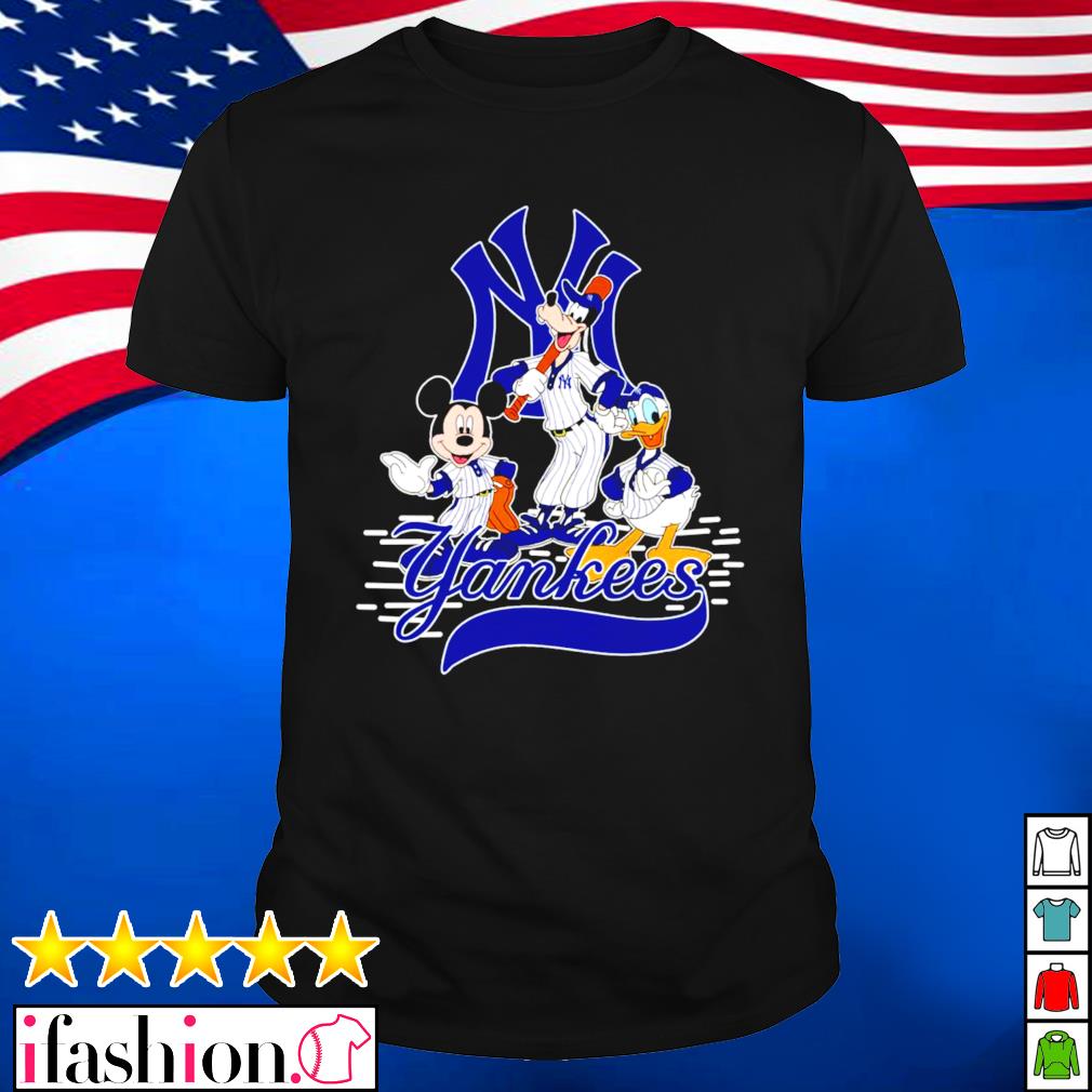 New york yankees mickey mouse goofy Donald duck disney character