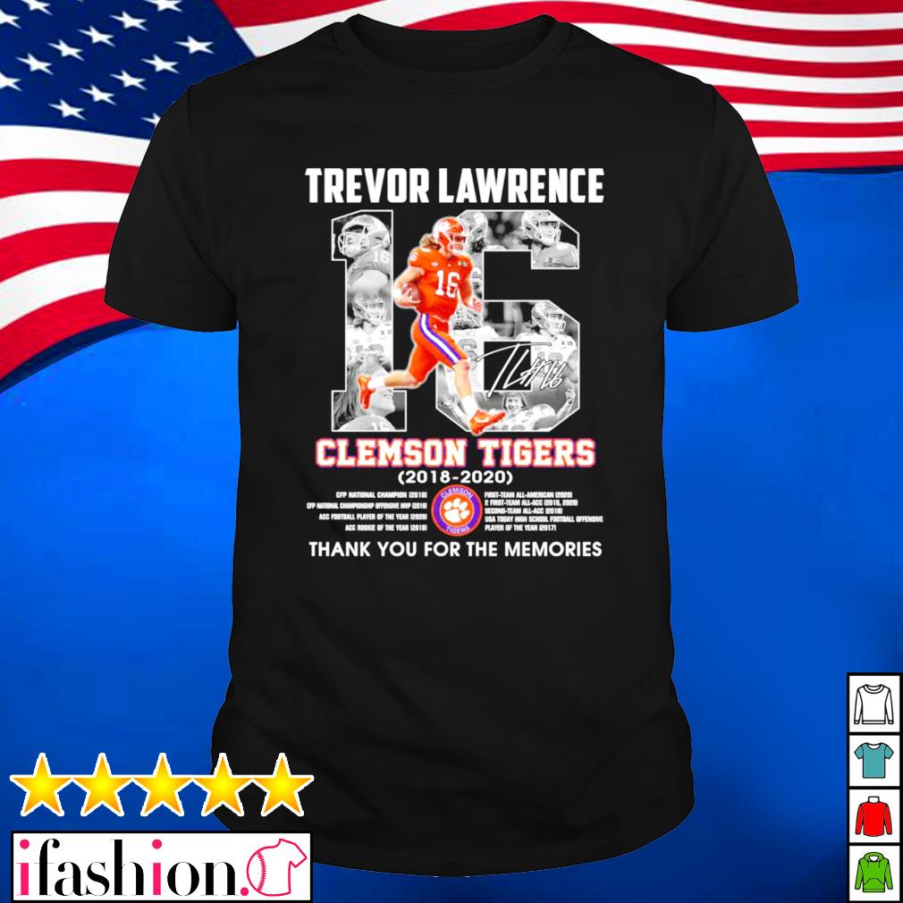 Official trevor Lawrence Clemson Tigers T-Shirt, hoodie, tank top