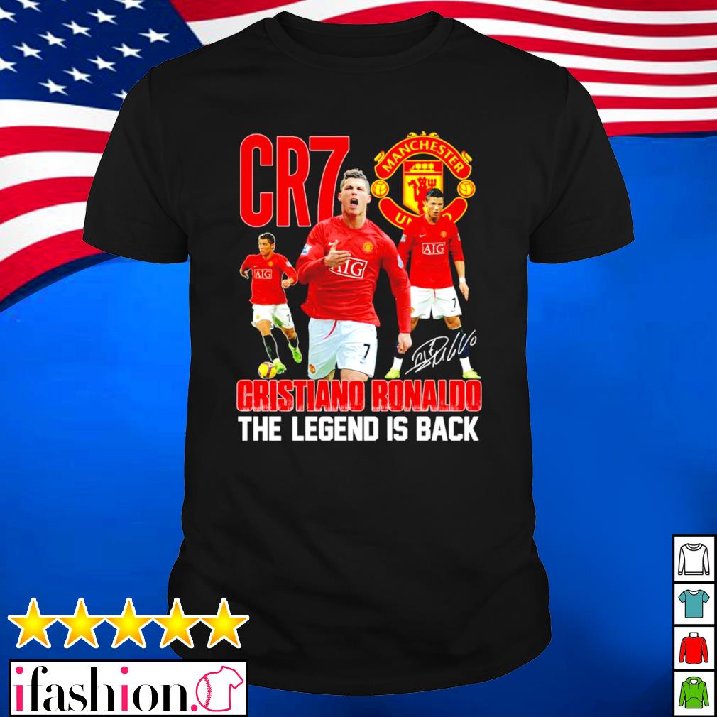 Cristiano Ronaldo back to Manchester United shirt, hoodie, sweater and  v-neck t-shirt