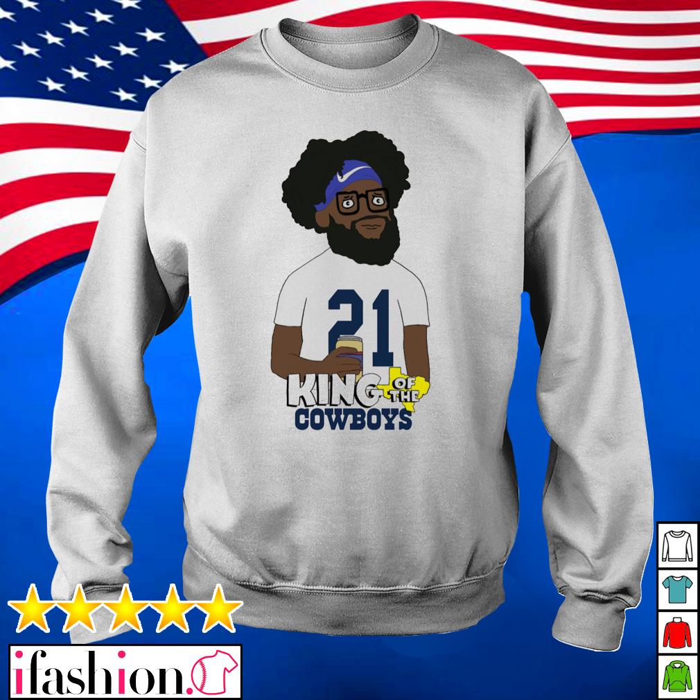 Ezekiel Elliott King Of The Cowboys T-Shirt, hoodie, sweater, long sleeve  and tank top