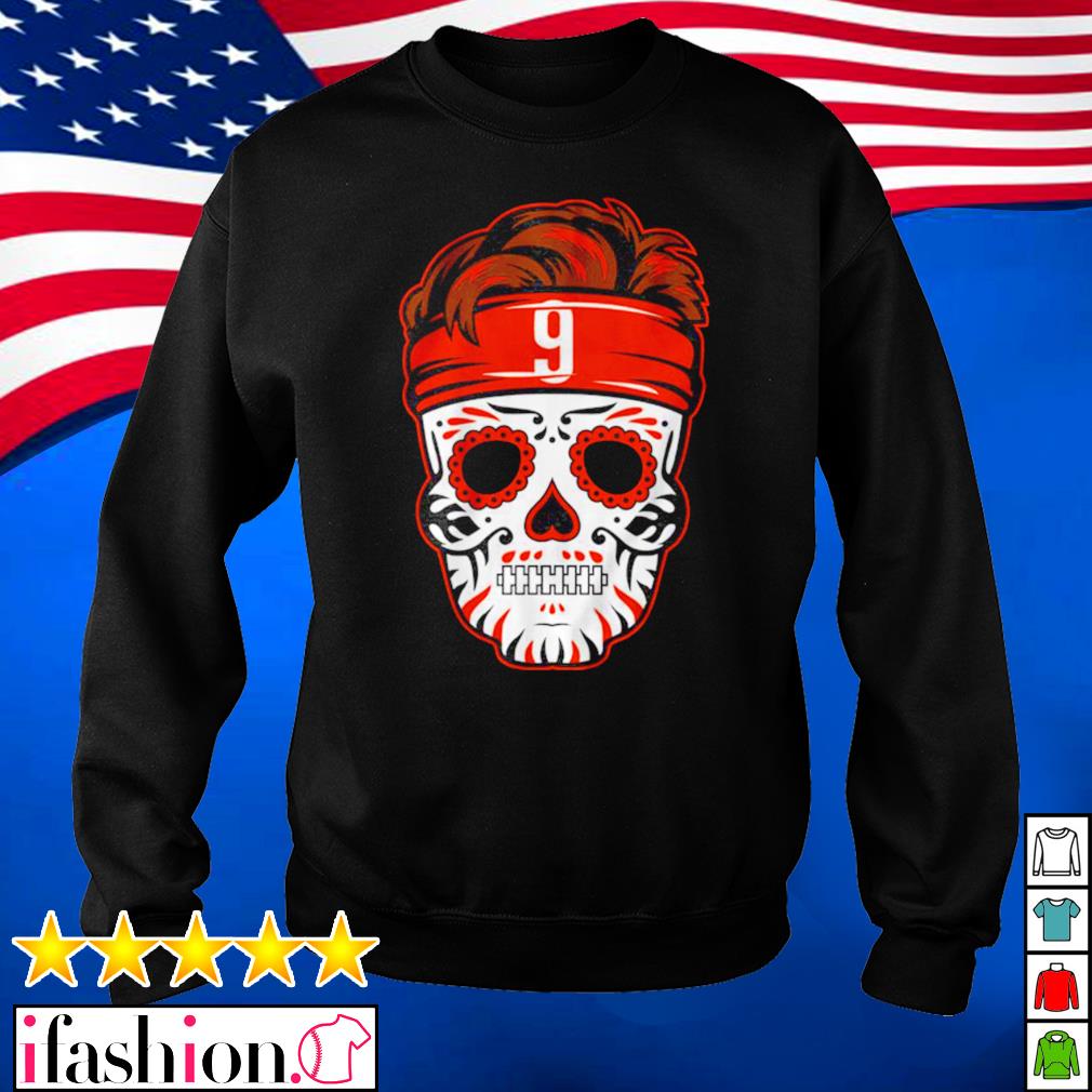 Joe Burrow Sugar Skull shirt, hoodie, sweater, long sleeve and