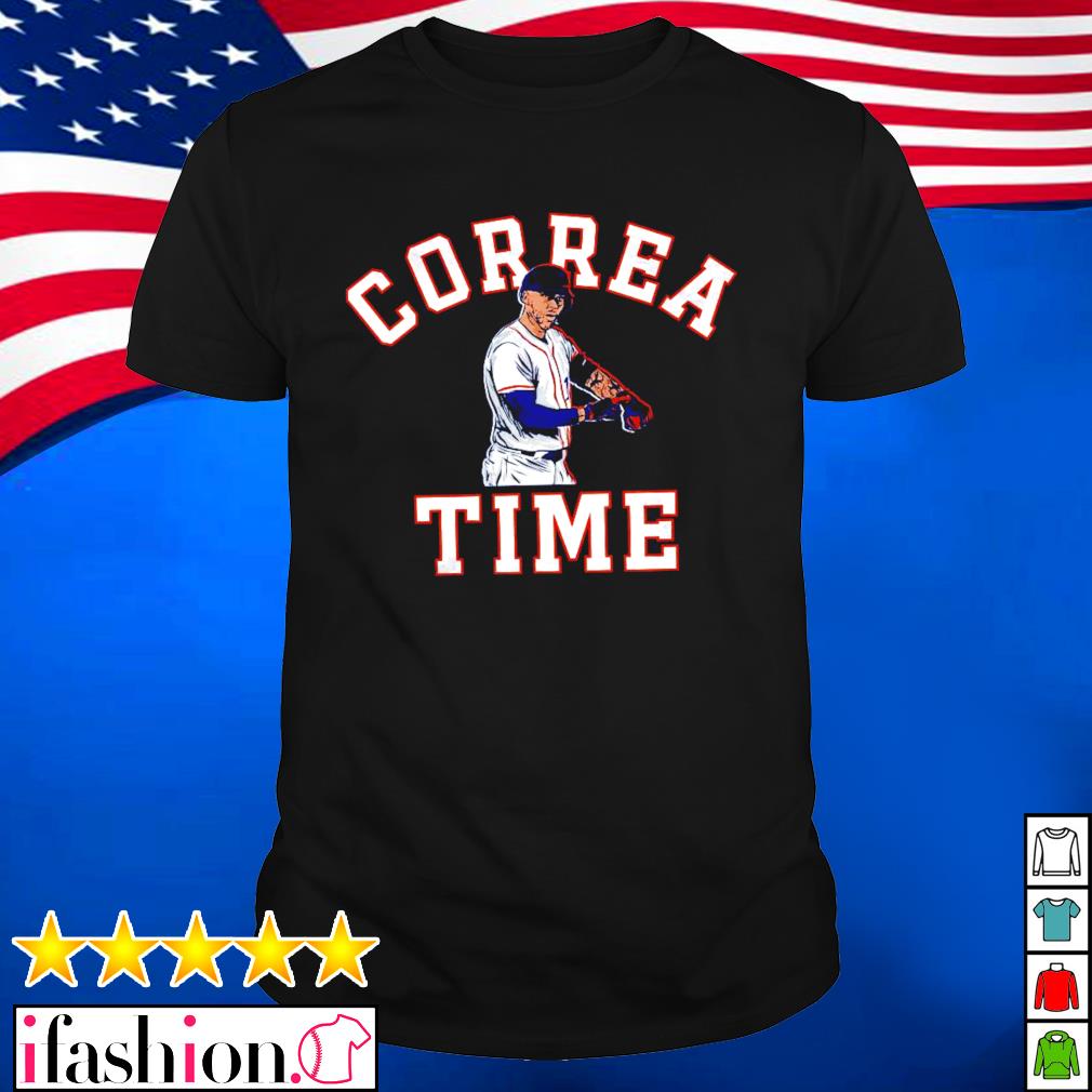 Carlos Correa What Time Is It Tee Shirt Hoodie Tank-Top Quotes