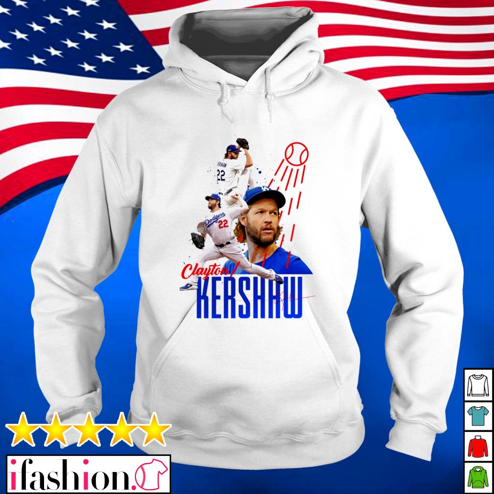 Clayton Kershaw Los Angeles Dodgers baseball number 22 and signature shirt,  hoodie, sweater, long sleeve and tank top