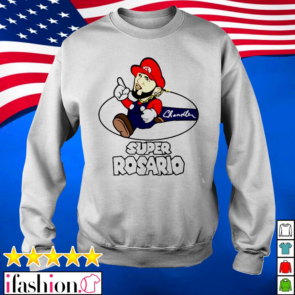 Super Eddie Rosario Mario Parody Lovely Logo shirt, hoodie, sweater, long  sleeve and tank top