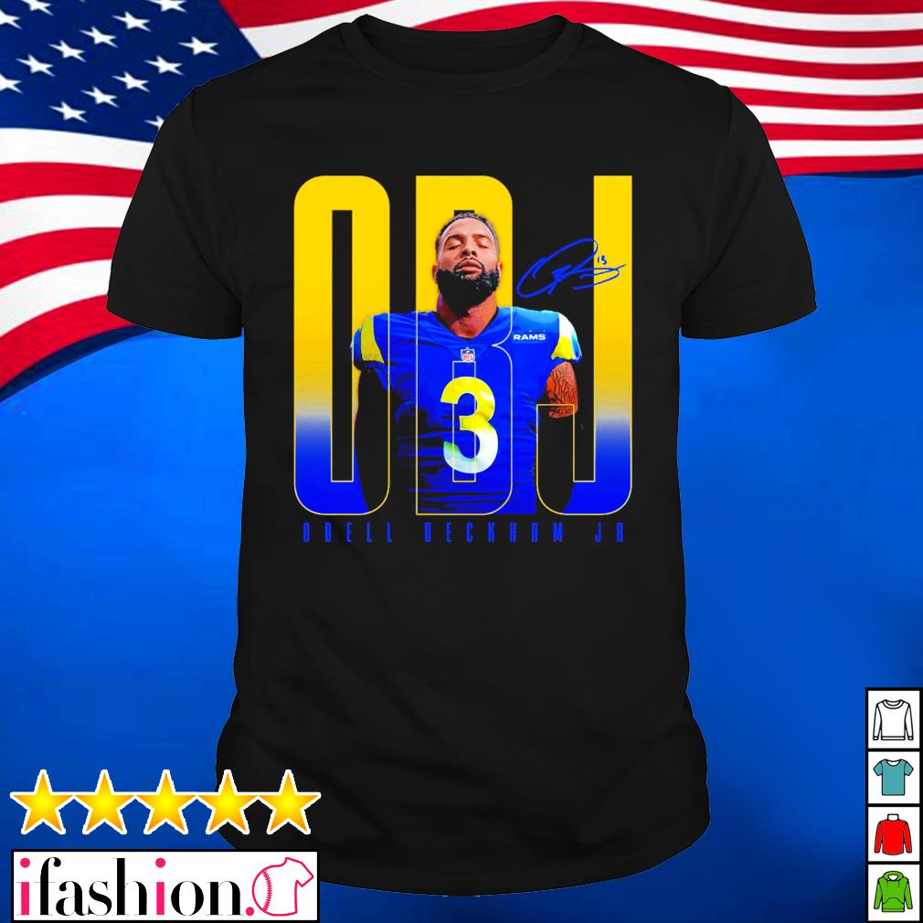 Odell Beckham JR Los Angeles Rams Shirt, hoodie, sweater, long