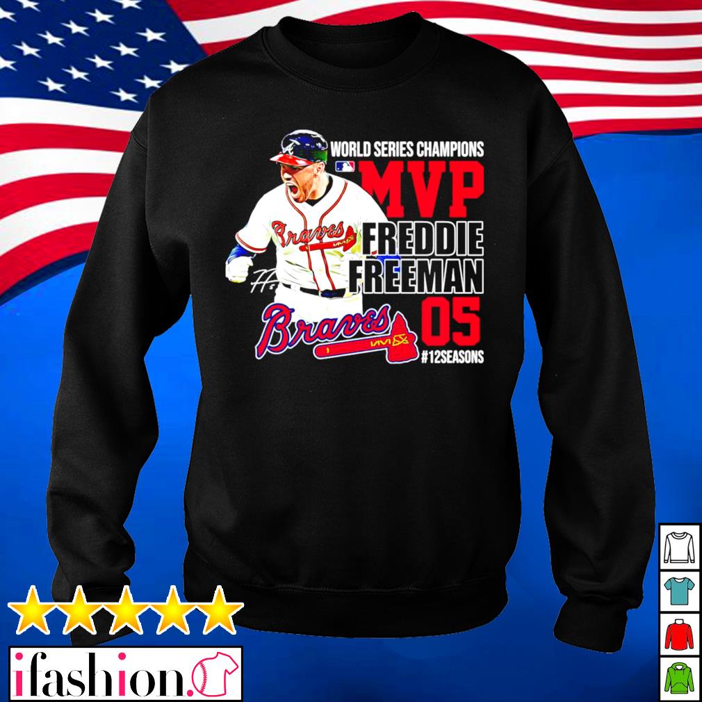 Atlanta Braves Champion Freddie Freeman shirt, hoodie, sweater and long  sleeve