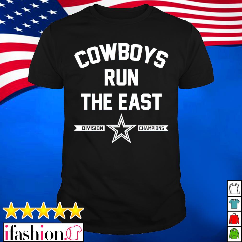 dallas Cowboys run the east division champions shirt - Yesweli