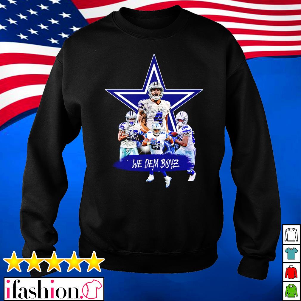 Dallas Cowboys we dem boyz signatures shirt, hoodie, sweatshirt and tank top