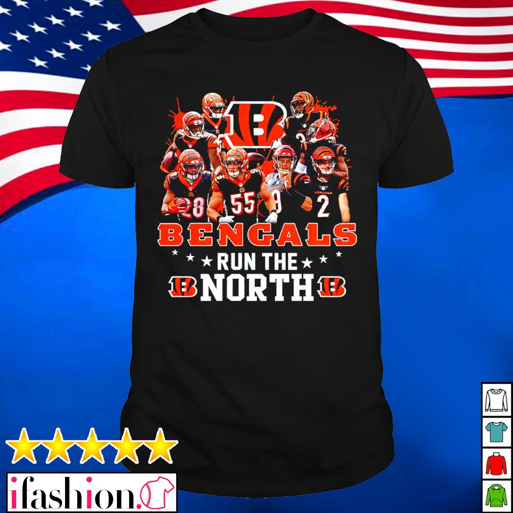 Cincinnati Bengals Run The North 2021 AFC North Division Champions Trophy  Collection Shirt, hoodie, sweater, long sleeve and tank top