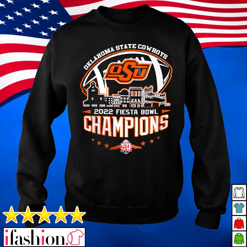 Official Oklahoma State Cowboys 2022 Fiesta Bowl Champions Shirt, hoodie,  sweater, long sleeve and tank top