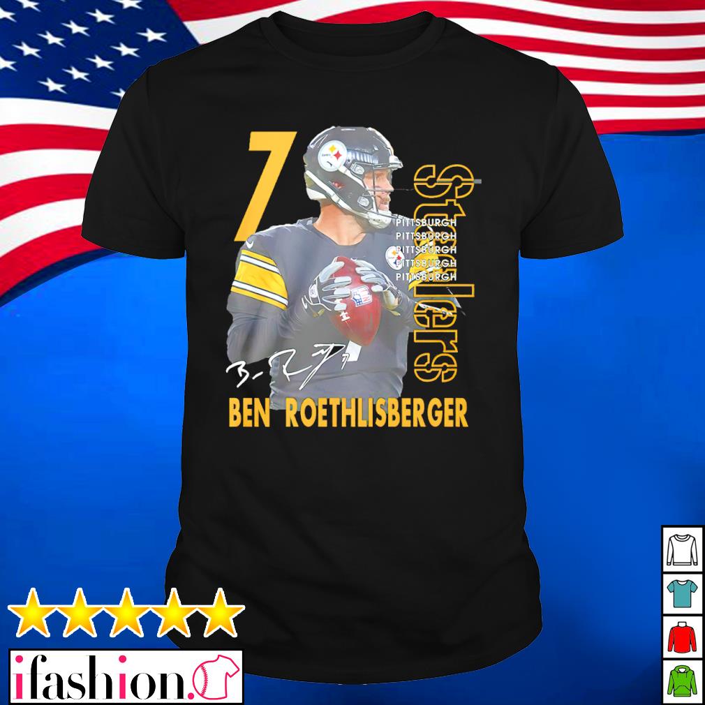 Ben Roethlisberger #7 Pittsburgh Steelers Jersey player shirt