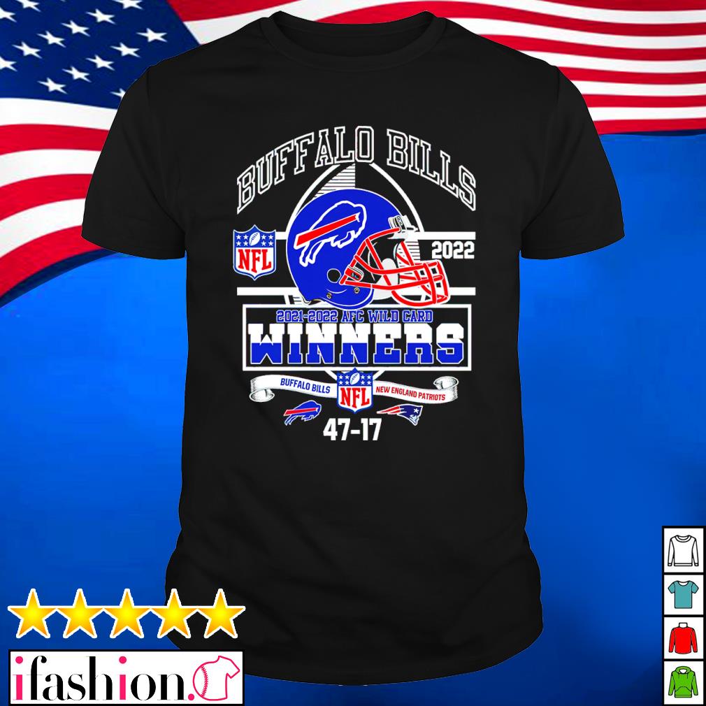 Buffalo Bills 2021-2022 AFC Wild Card Winners Bills 47 vs Patriots