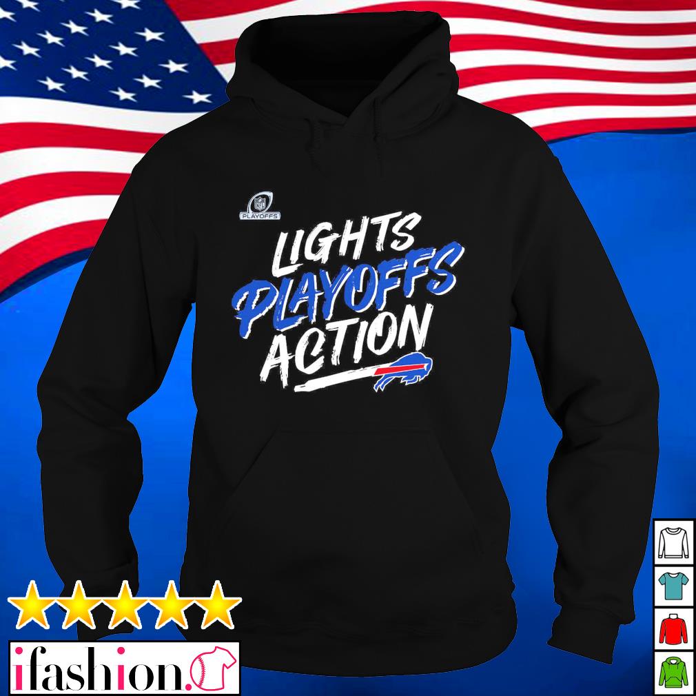 Buffalo Bills 2021 NFL Playoffs Lights Playoffs action shirt, hoodie,  sweater, long sleeve and tank top