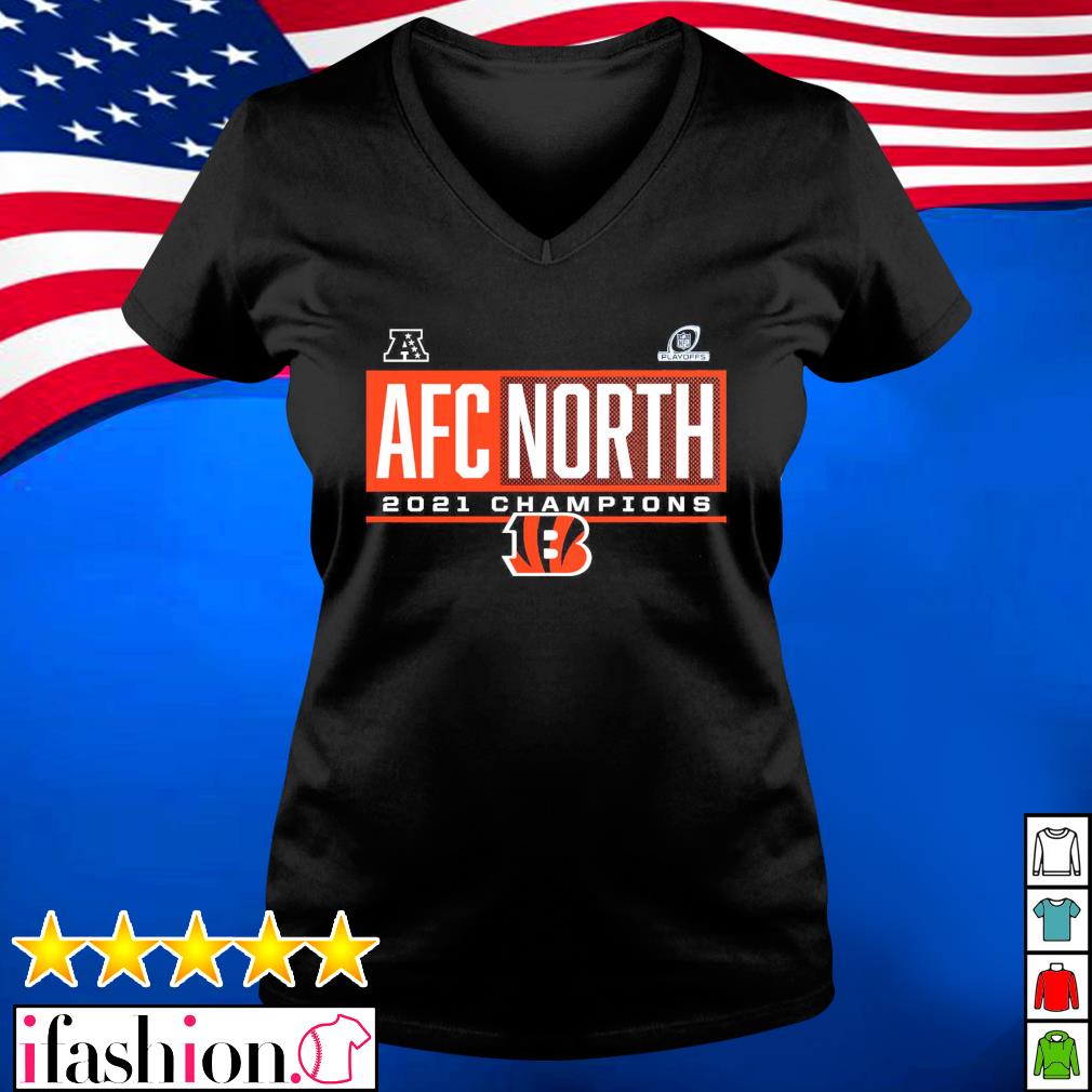 Cincinnati Bengals 2021 AFC North Division Champions Blocked Favorite T- Shirt, hoodie, sweater, long sleeve and tank top