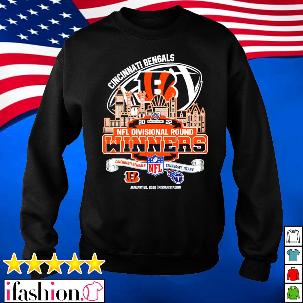 Cincinnati Bengals 2022 Division Round Champions shirt, hoodie, sweater,  long sleeve and tank top