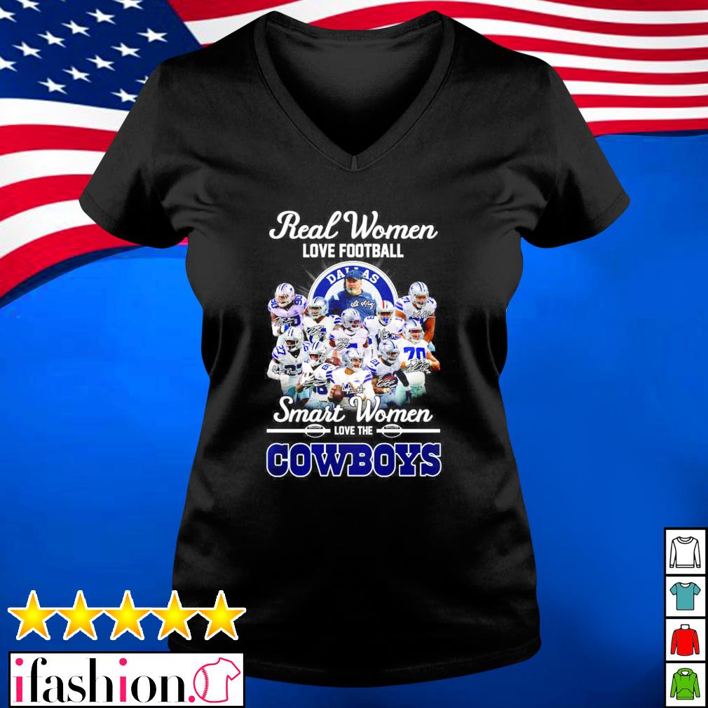 Dallas Cowboys 2022 Real Women Love Football Smart Women Love The