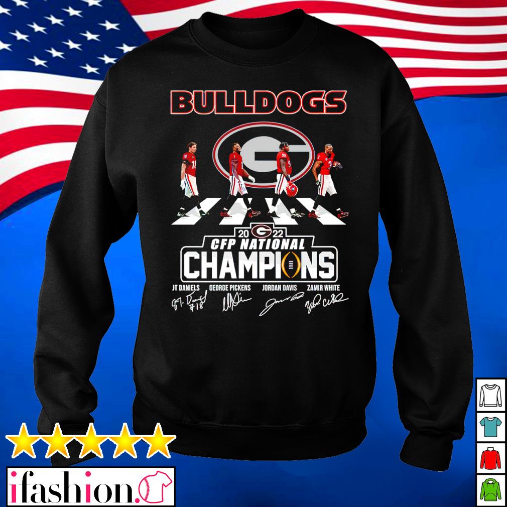 Georgia Bulldogs 2022 Champions CFP National New Design Nice T