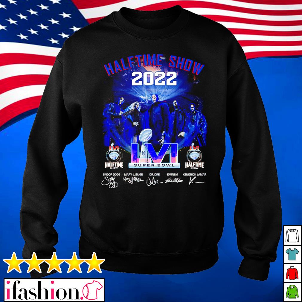 Super bowl 2022 halftime show signatures shirt, hoodie, longsleeve