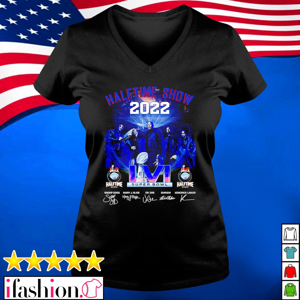 Halftime Show Super Bowl 2022 signatures shirt, hoodie, sweater, long  sleeve and tank top