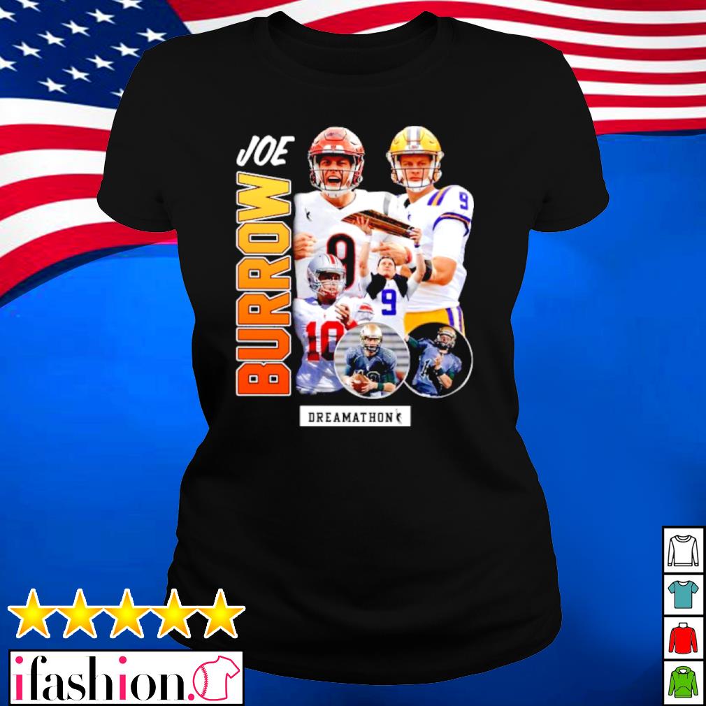 Joe Burrow dreamathon Cincinnati bengals NFL t-shirt, hoodie, sweater, long  sleeve and tank top