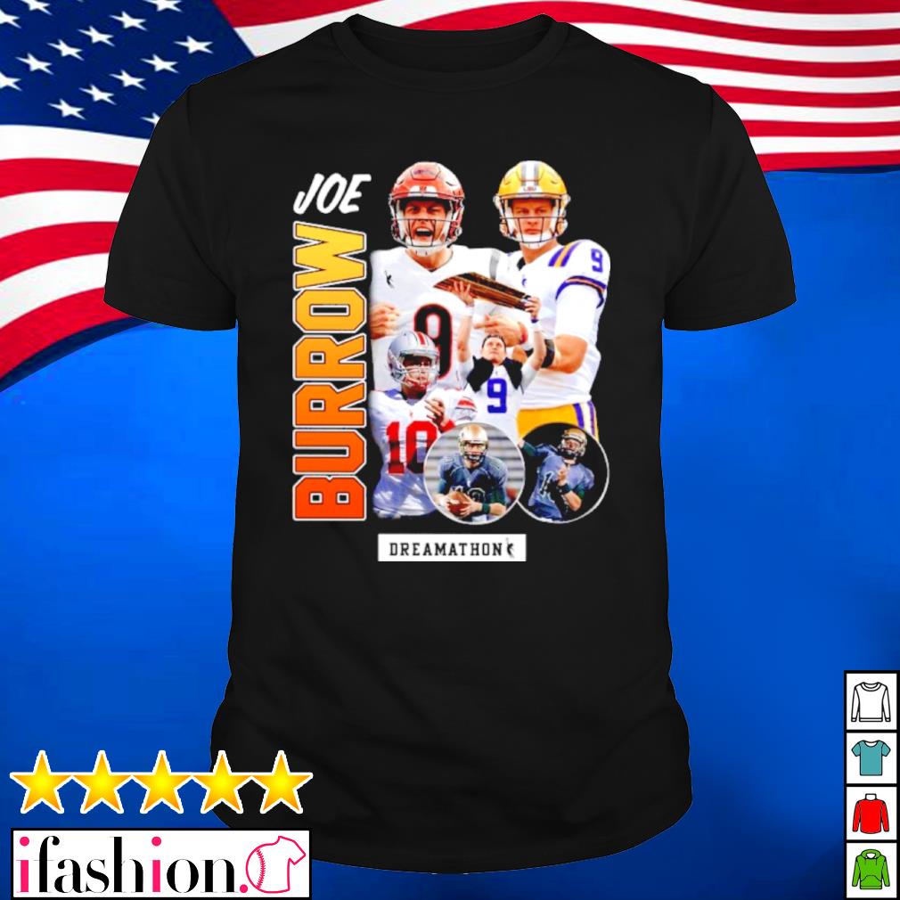 Dreamathon Joe Burrow Cincinnati Bengals NFL Shirt, Bengals Fan