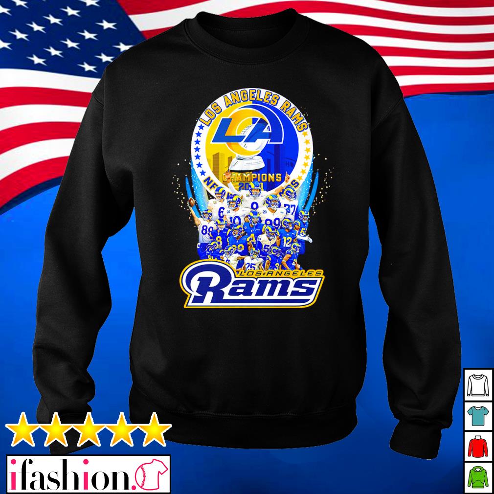 Los Angeles Rams 2021 2022 National Football Conference Champions shirt,  hoodie, sweater, long sleeve and tank top