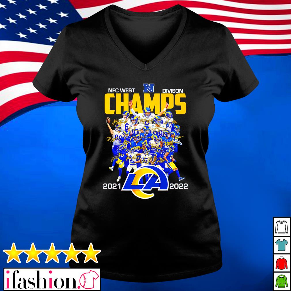 Los Angeles Rams Skylines 2021 NFC West Division Champions shirt, hoodie,  sweater, long sleeve and tank top