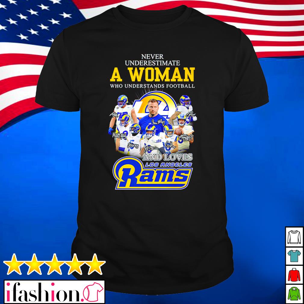 Los Angeles Rams Champions 2022 NFC Signature T-Shirt - REVER LAVIE