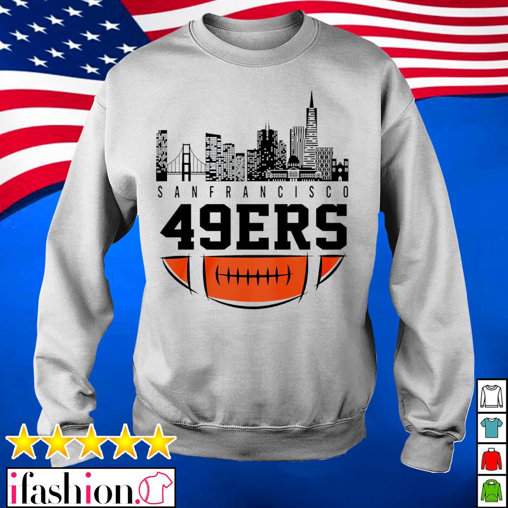 San Francisco 49ers Logo Wallpaper shirt, hoodie, sweater, long sleeve and  tank top