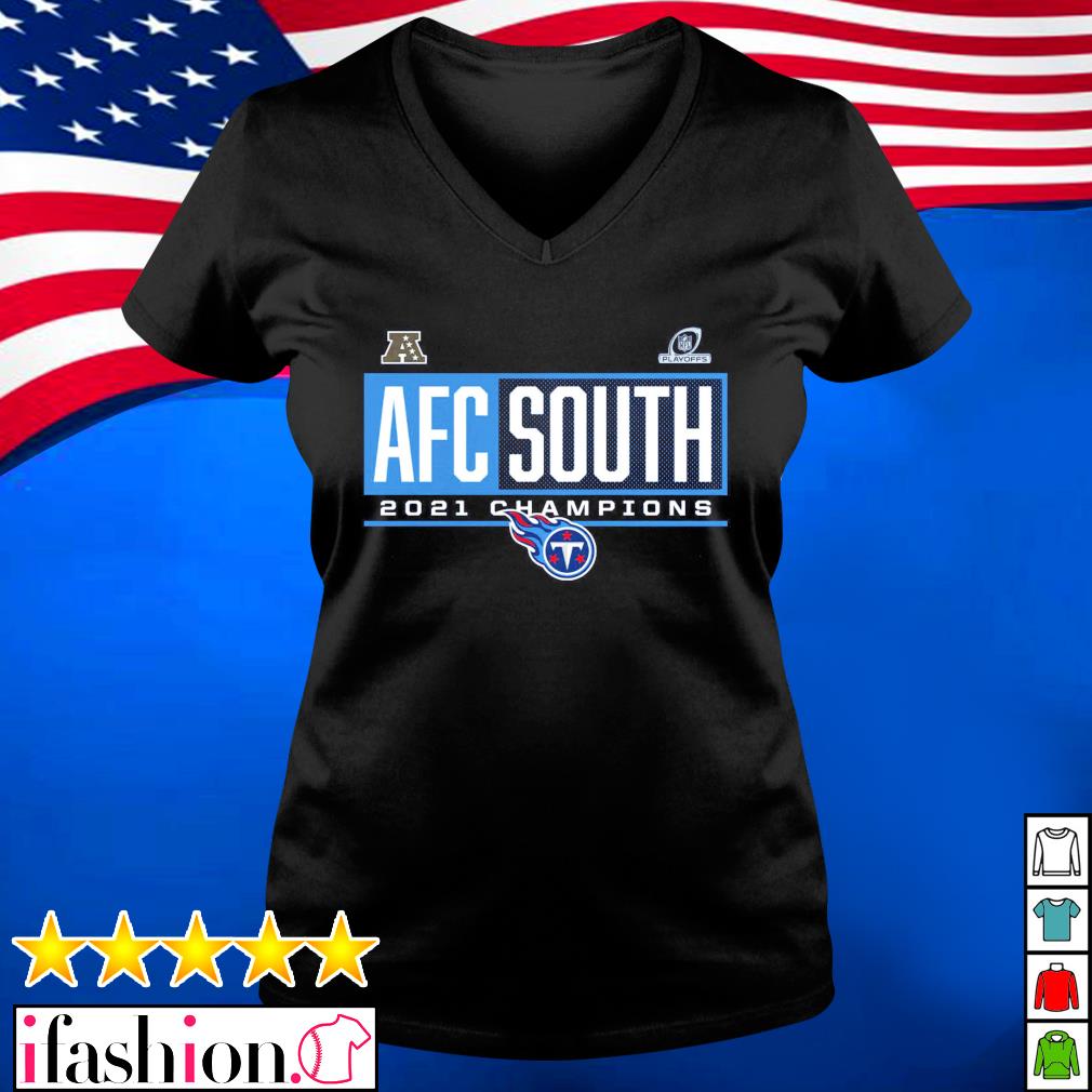 Tennessee Titans 2021 AFC South Division Champions Shirt - Trends Bedding