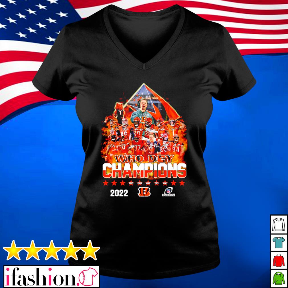 Buy Cincinnati Bengals Who Dey Team Signature Shirt For Free Shipping  CUSTOM XMAS PRODUCT COMPANY