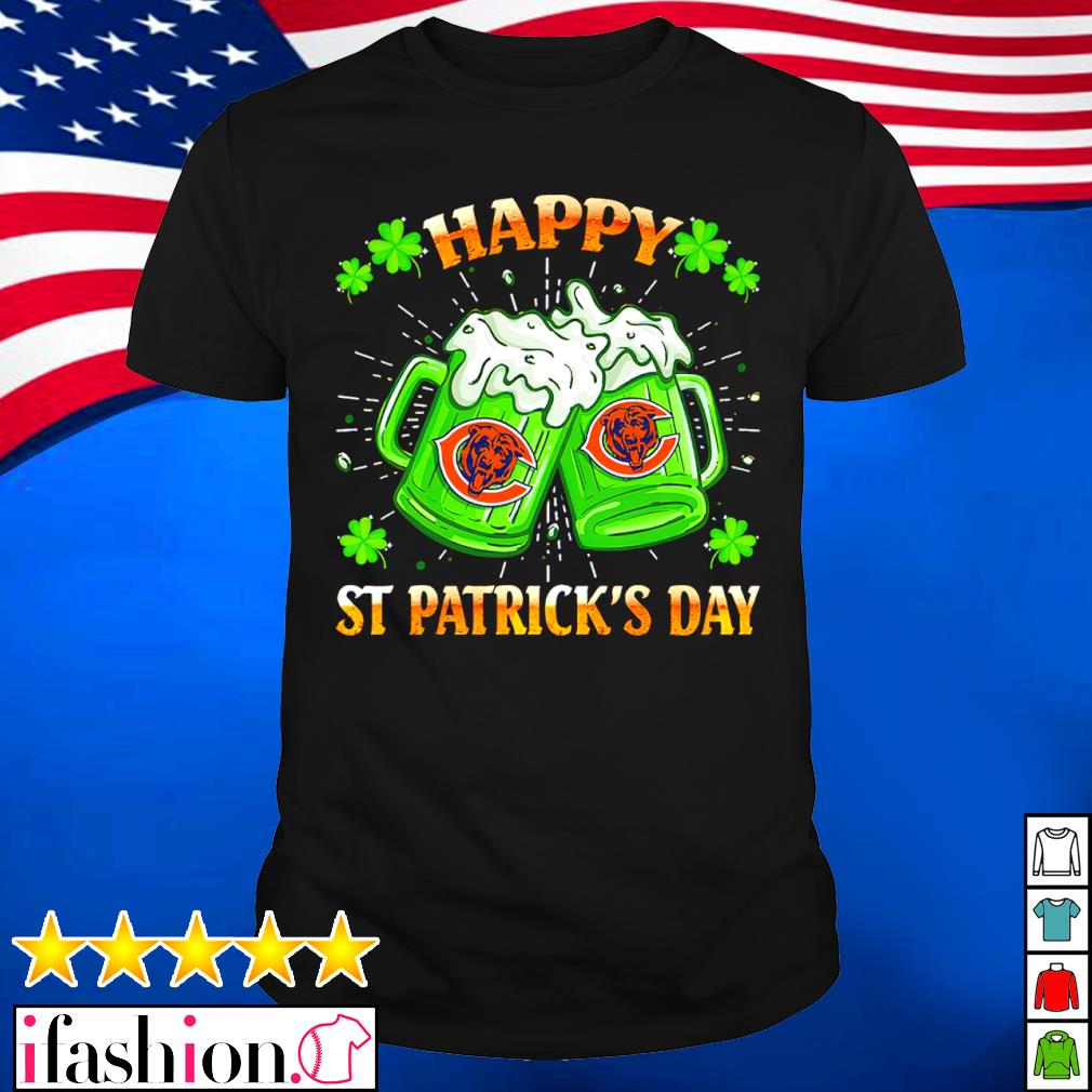 Chicago Bears Happy St Patricks Day Shirt 