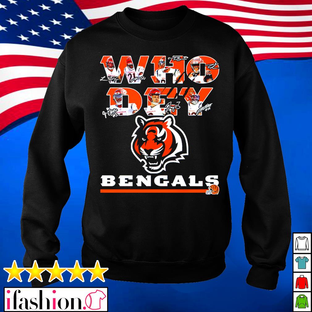 Who Dey Cincinnati Bengals T-Shirt, hoodie, sweater, long sleeve