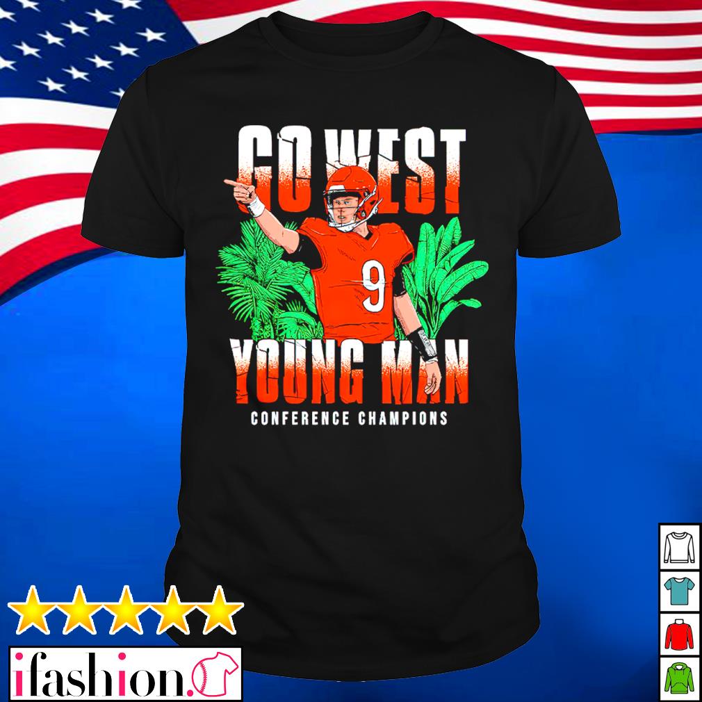 Cincinnati Bengals Go West Young Man Conference Champions shirt 