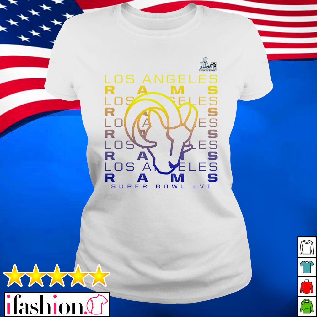 Los Angeles Rams 2022 Super Bowl Bound New Design T-Shirt - REVER