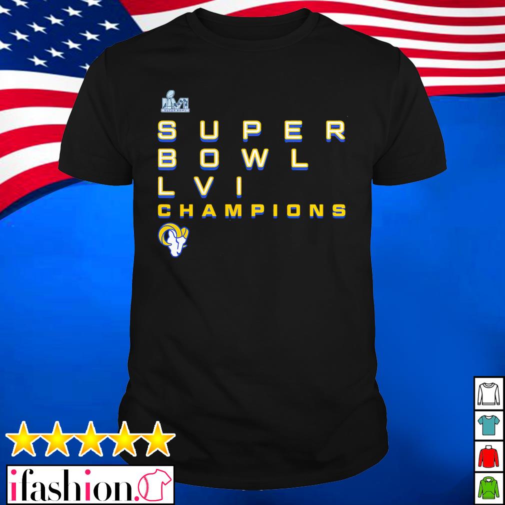 Official los Angeles Rams Super Bowl LVI Champions Roster Signature T-Shirt,  hoodie, sweater, long sleeve and tank top