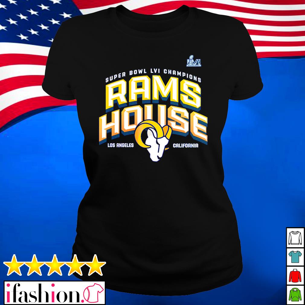 Los Angeles Rams Super Bowl LVI Rams House Champions Running Back Hometown  shirt - Dalatshirt