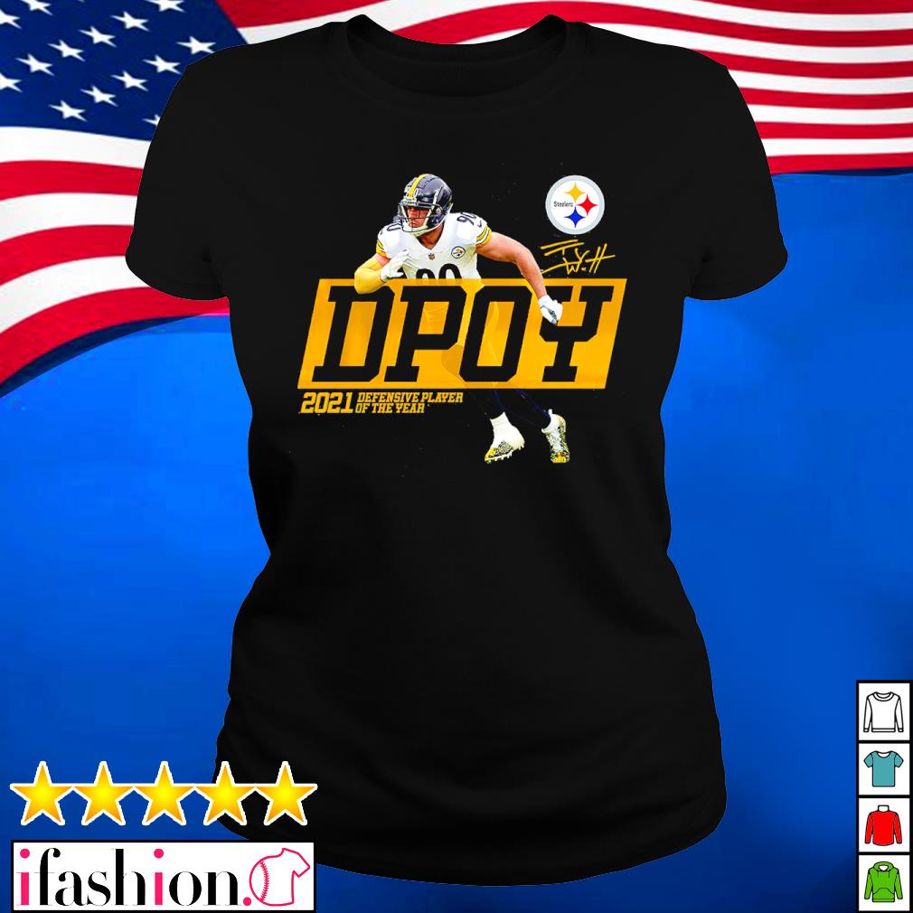 T.J. Watt #90 Pittsburgh Steelers 2022 Defensive Player Of The Year T-Shirt  HOT