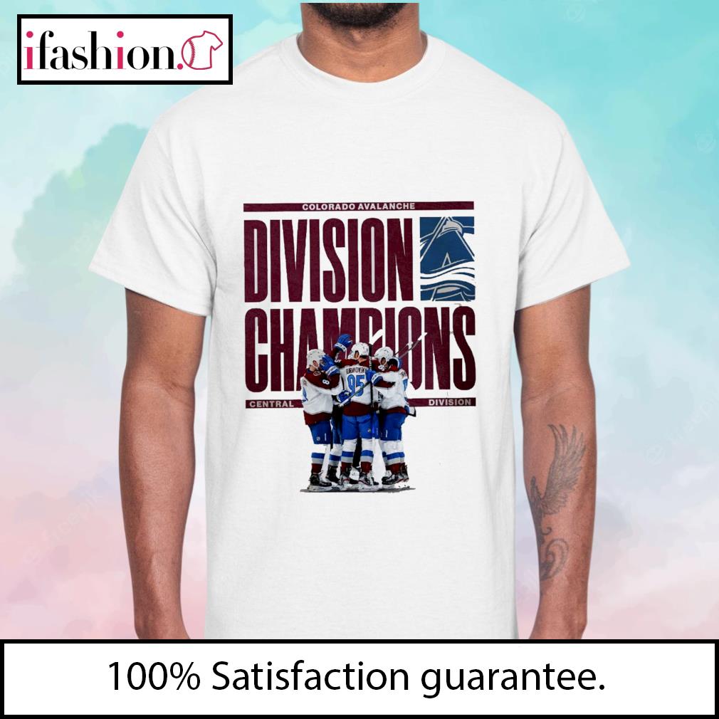 NHL 2022 Division Champions Colorado Avalanche National Hockey League T  Shirt