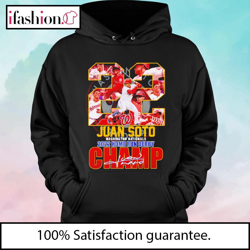 Washington Nationals Juan Soto Black 2022 MLB Home Run Derby T-Shirt,  hoodie, sweater, long sleeve and tank top