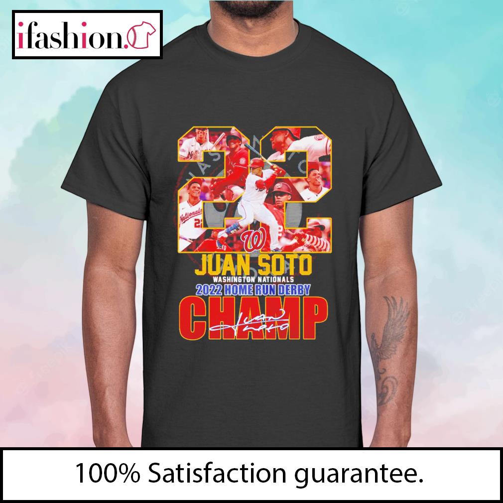 Home Run Derby 2022 Champions Juan Soto Washington Nationals shirt, hoodie,  sweater, long sleeve and tank top