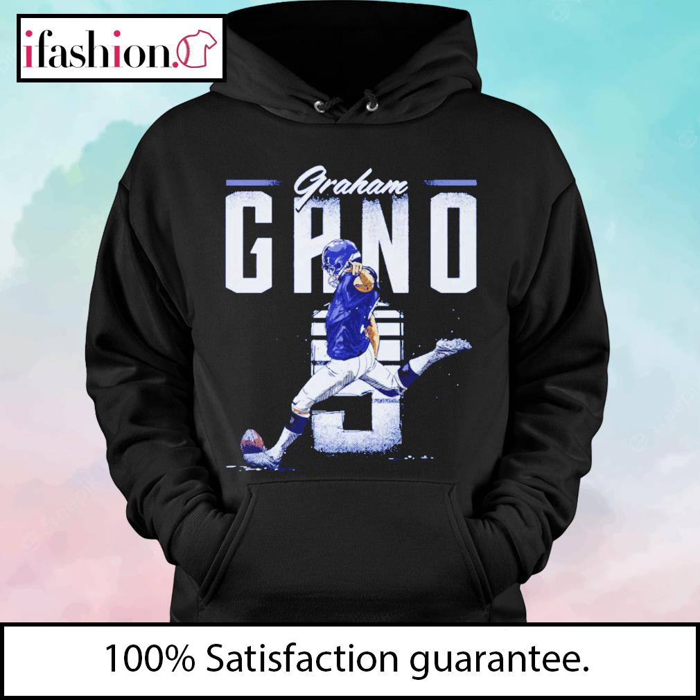 Official Graham Gano New York Bold Signature Shirt, hoodie, tank top,  sweater and long sleeve t-shirt