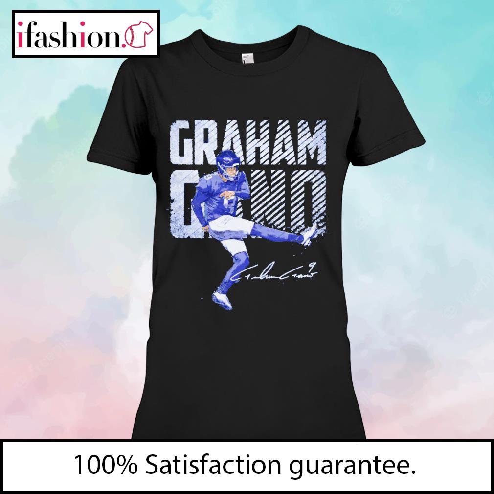 Official Graham Gano New York Bold Signature Shirt, hoodie, tank top,  sweater and long sleeve t-shirt