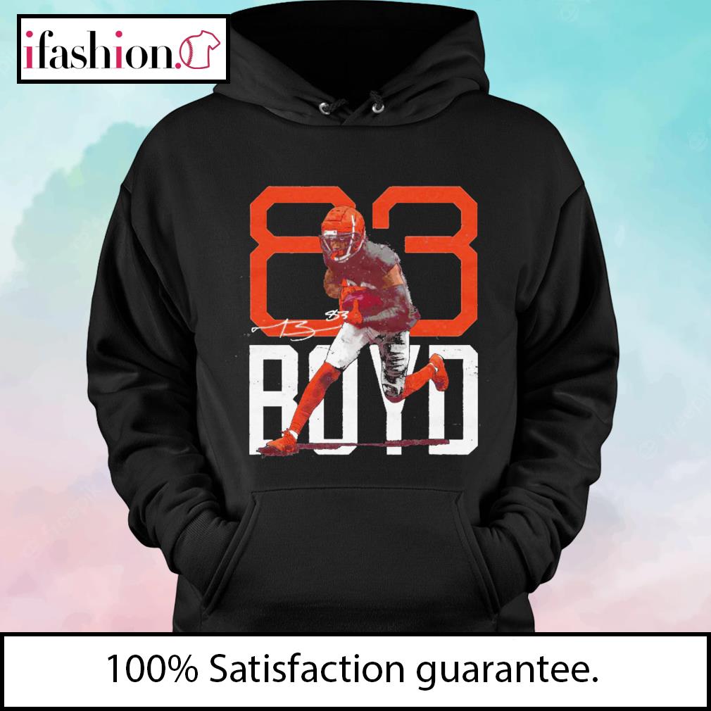 Tyler Boyd 83 Cincinnati Bengals football cartoon helmet signature shirt,  hoodie, sweater, long sleeve and tank top