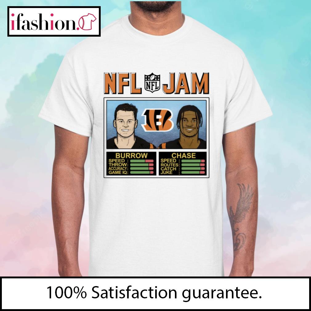 Joe Burrow Ja'marr Chase Cincinnati Bengals football funny shirt, hoodie,  sweater, long sleeve and tank top