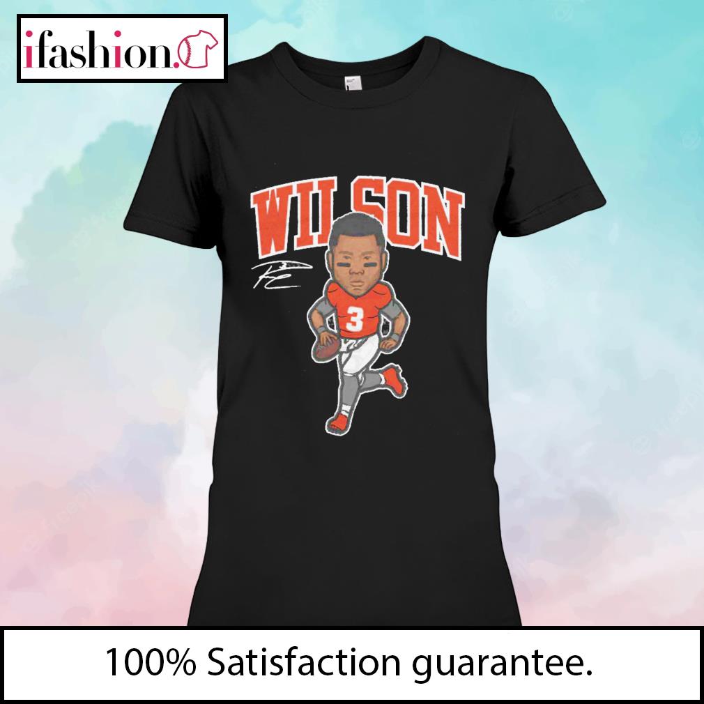 Denver Broncos Russell Wilson cartoon signature shirt, hoodie, sweater and  v-neck t-shirt