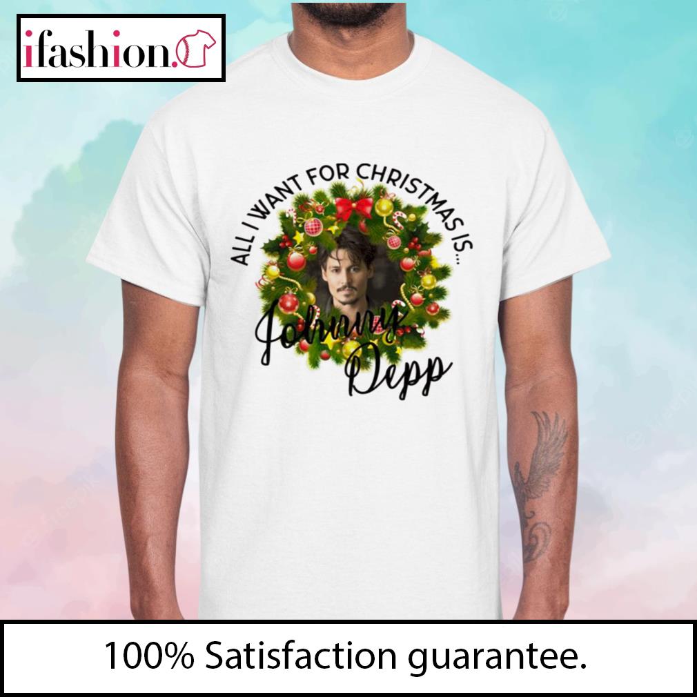 All I want for Christmas is Johnny Depp t-shirt